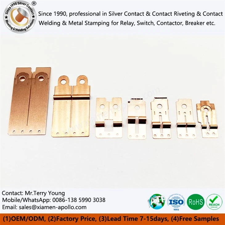 Beryllium Copper Stamped Metal Parts Beryllium Copper Stamped Metal Parts