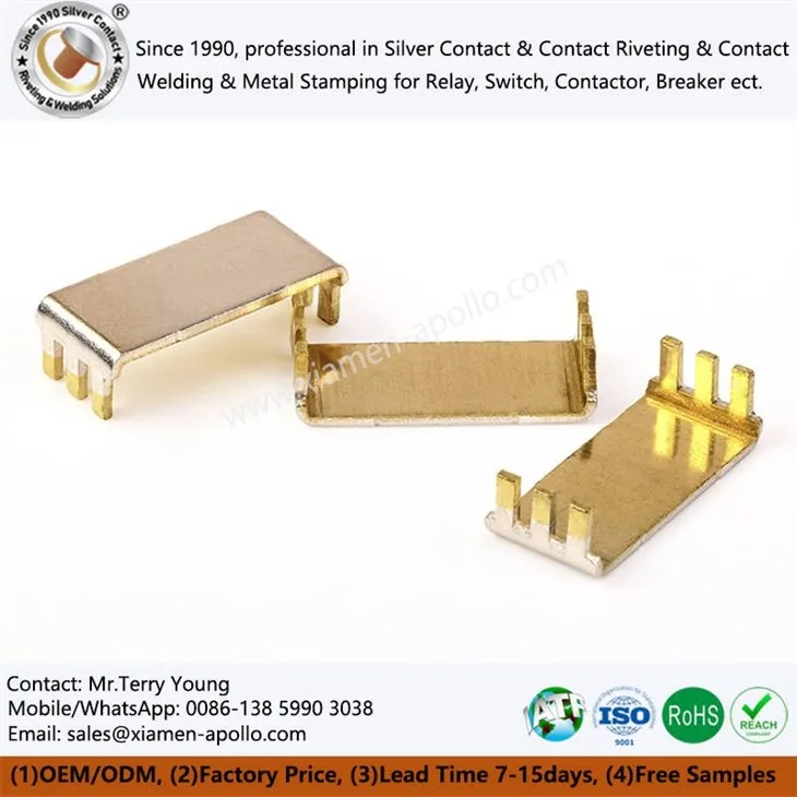 Electric Brass Stamping Part Electric Brass Stamping Part