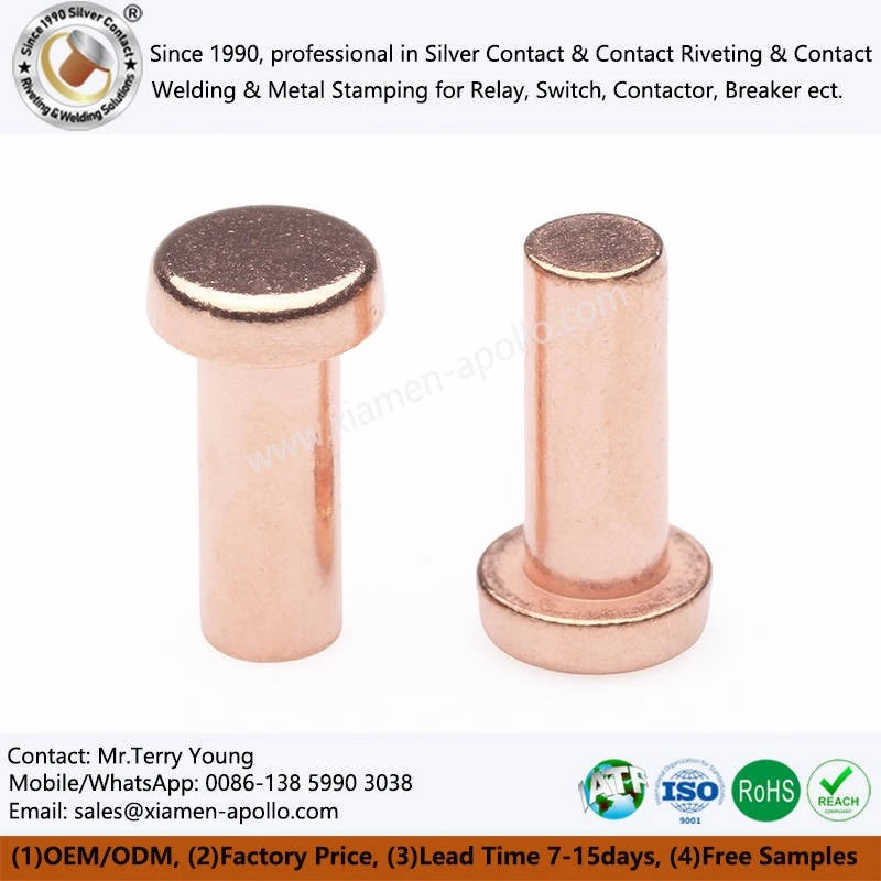Electric Copper Contacts Electric Copper Contacts