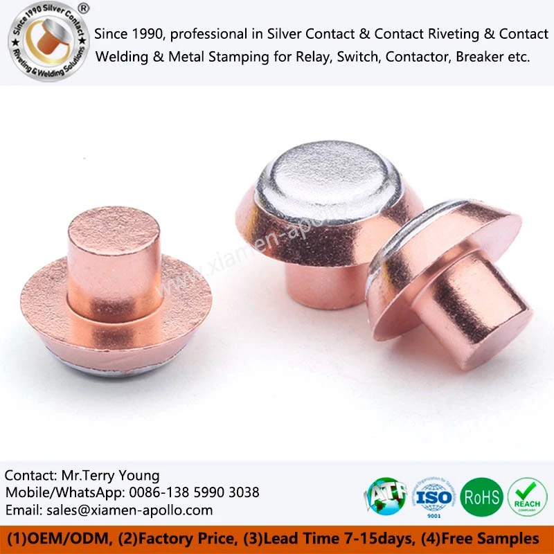 Steps Silver Contacts for Bistable Power Latching Relay Steps Silver Contacts for Bistable Power Latching Relay