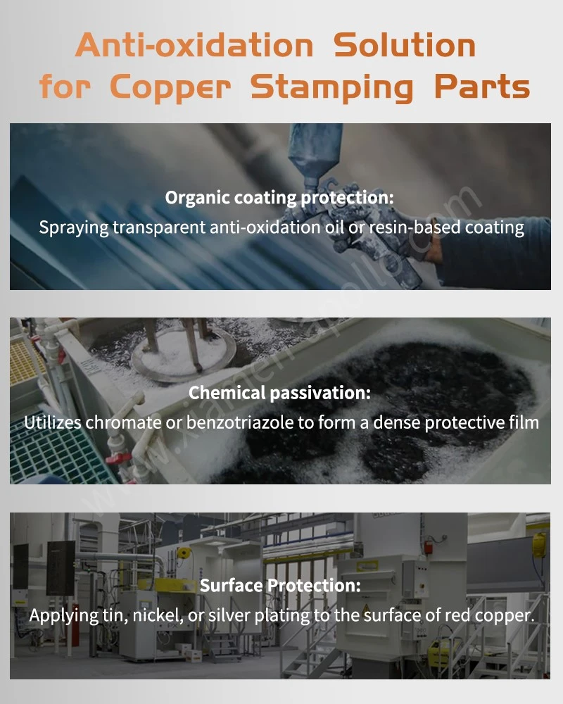 Anti-oxidation solution for Copper Stamped Parts Components Anti-oxidation solution for Copper Stamped Parts Components