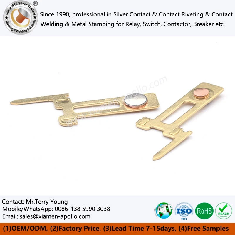 Static Contact Brass Terminal for AC Contactor Switch Static Contact Brass Terminal for AC Contactor Switch