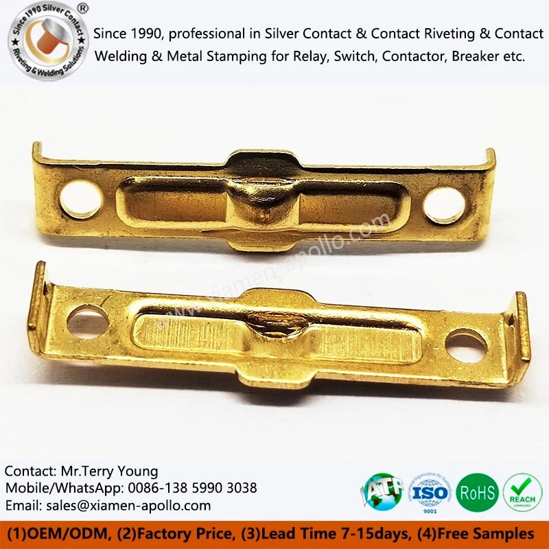Switch Brass Stamping Contact high quality Switch Brass Stamping Contact high quality
