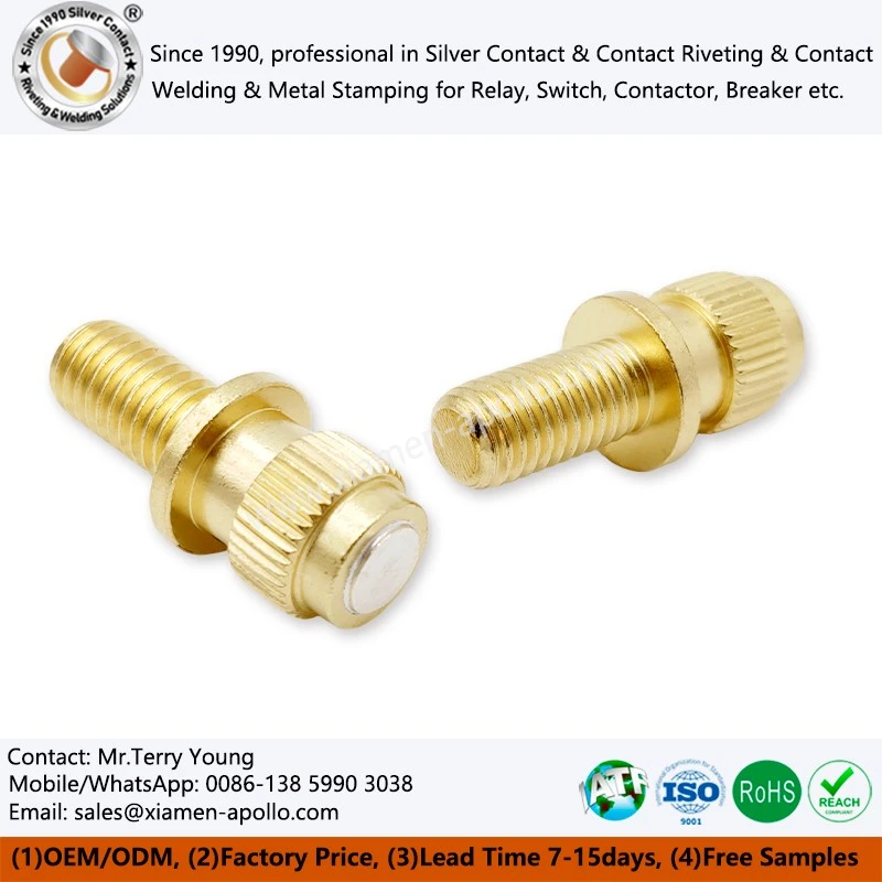 Brass Relay Pin Welding Brass Relay Pin Welding